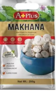 Superior Best Quality Premium A+ Plus Phool Makhana, fox nuts, Lotus Seed 200 g