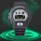 【CASIO 卡西歐】G-SHOCK 黑暗空間發光 霧面深灰電子錶(DW-6900HD-8 防水200米)