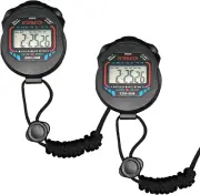 Digital Stopwatch-Sports Timer Set Multi-Function Professional Handeled Electron