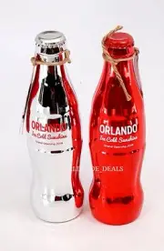 NEW Disney Springs Orlando Coca-Cola Store 2016 Grand Opening 2 Bottle Set LE500