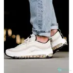 【正品】NIKE AIR MAX 97 象牙白米白淡黃氣墊百搭休閒耐克運動鞋921733-007 男女鞋