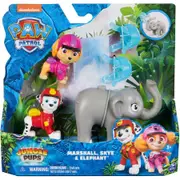 5pc Spin Master Paw Patrol Jungle Pups Animal Action Figure Kids Toy Asst 3+
