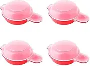 4 pcs Easy Eggwich Cooking Tool,Microwave Egg Maker,Microwave Egg Cooker,Kitchen Cooking Tool,making two egg wich one time perfectly within just one minute