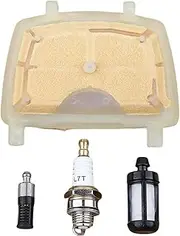 XXUMKL Fit for S-t-i-h-l MS171 MS181 MS211 MS 171 181 211 Chainsaw 1139 120 1602 Air Fuel Filter Spark Plug