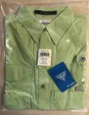 Columbia Men's PFG Bonehead Short Sleeve Fishing Shirt, Key West, XX-Small