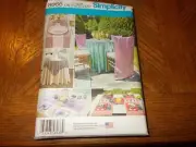 Simplicity Pattern 8066 ~Home Decor~ Table Runners, Chair Covers, Placemats, Etc