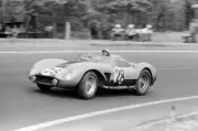 Lucien Bianchi In Ecurie Francochamps Ferrari 500Trc 1957 OLD PHOTO