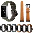 For Fitbit Charge 5 Tracker Leather Watch Band Soft Strap Band Wristbands