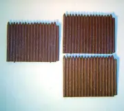 Marx Fort Apache Plastic Stockade Fort Walls 1950's Vintage -10 Pieces
