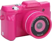 1080P Digital Camera for Photography, 16MP Vlogging Camera, HD 2.4in Flip Screen, 16X Digital Zoom Autofocus Camara for Teens Adult Beginner