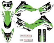 Custom sticker Kit to Fit Kawasaki KLX 140 2019 - 2024 Factor style decals