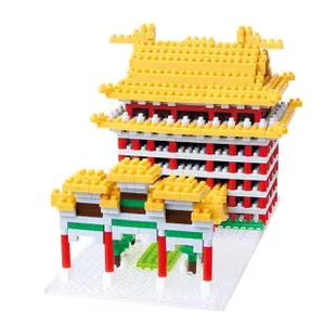 【nanoblock 河田積木】迷你積木-台灣景點-圓山大飯店(NBH-096)