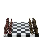 [Jenjo] Chess Marble Board with Resin Pieces