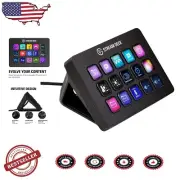 Stream Deck MK.2 Studio Controller with 15 Customizable Macro Keys - Black