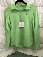 Woman’s Golf Sports Long sleeve Lightweight Breathable 1/4 Zip Shirt