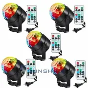 5x Luces de discoteca activadas por sonido estroboscópico para fiesta bombilla