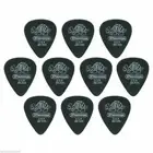 10 x Jim Dunlop Tortex Pitch Black 0.50mm Guitar Picks NEW Free Postage 488R