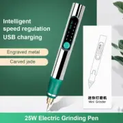 US Cordless Electric Mini Drill Grinder Engraving Pen Variable Speed Rotary Tool