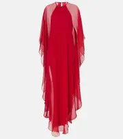 [The Sei] The Sei Silk chiffon kaftan AU 10 red