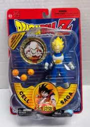 DRAGONBALL Z Cell Saga S.S. Vegeta 5" Articulated Action Figure MOC 2001