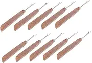 Veemoon 10pcs Sewing Thread Remover Durable Seam Ripper with Protective Lid for Quick and Safe Unpicking for DIY Crafting and Cross Stitch Projects