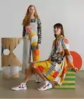 brand new GORMAN “21 Days” Cotton Shirt tulip Dress 14