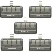 Chamberlain Liftmaster 894LT Transmiter 5-Pack Remote Control Garage Opener Gate