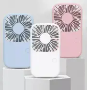 Portable Rechargeable Handheld Mini Pocket Fan Portable USB Fan with Phone Stand