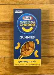 NEW Kraft Macaroni Mac and Cheese Orange Gummies (RARE, Limited Release) SEALED