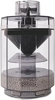 Leopacat Fish Poop Collector, Automatic Tank Waste Transparent Aquarium Collect Separator Filter Cleaning Tool Equipment Stool Type Vacuum Cleaner Accessories for Gravel Water Spring Changer
