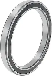 X AUTOHAUX 6834DDU Deep Groove Ball Bearings 170x215x22mm P4 Double Rubber Seal Lubricated Bearings 1 Pc Car Scooter Skateboard Wheel Universal Silver Tone Black