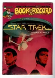 Star Trek Book Record 1979 PASSAGE TO MOAUV Kirk Spock SEALED Comic Book