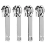 4pcs Zipper Pull Replacement Zipper Repair Zipper Slider Pull Tab Metal Zipper