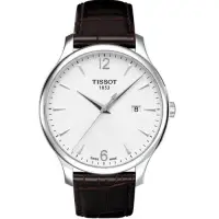 在飛比找Yahoo奇摩購物中心優惠-TISSOT 天梭 官方授權 Tradition 復刻大三針