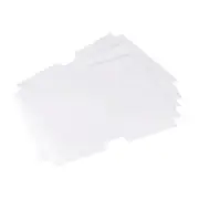 9.8x13.4" Clear Book Cover, 20Pcs PP Textbook Protector, Clear