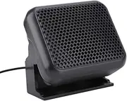 Mini External Speaker Mobile Radio Microphone, 3W Wired Speaker for Ham Car Radios, Compact & Portable