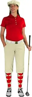 [Golf Knickers] Ladies Select A Style Outfit - Matching Golf Cap - Natural