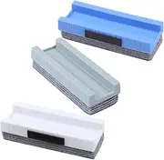 COMPUKAS 3pcs Chalkboard Erasers Kids Whiteboard Eraser Felt Dustless Classroom Blackboard Cleaner for School