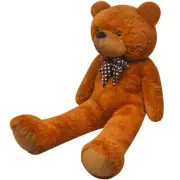 Giant Soft Brown Teddy Bear Plush Toy 160cm Cuddly Stuffed Animal