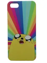 Brand New Iphone 5 or 5S Hard Plastic Adventure Time Jake The Dog Phone Cover