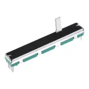 Straight Double Linear Slide Potentiometer B50K 60mm(L) 45mm Travel
