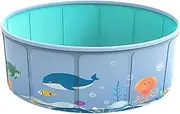 Pool Swimming Pools Kiddie Above Ground Toddler Kids Inflatable for Backyard Outdoor Adult, PVC Folding Durable Plastic Center Family Bath Tubs Baby Pool(160cm/63in)