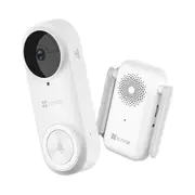 EZVIZ CS-DB2 (5MP), 2.0mm Lens, 176 Diagonal, PIR 100 , Two-Way Talk, WiFi 2.4GHz, 5200mAh, IP65