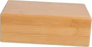 Homoyoyo Wooden Yoga Blocks - 1pc Yoga Brick for Meditation Balance Training and Flexibility Support Ideal for Yoga Enthusiasts and Beginners