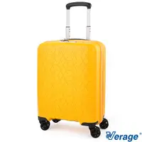在飛比找ETMall東森購物網優惠-Verage 維麗杰 19吋鑽石風潮系列登機箱/行李箱(黃)