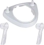 Toothbrush Holder Charger Holder Toothbrush Head Holder and 2 Toothbrush Heads Cover Caps Suitable for Oral b D Series,PRO Series