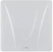 Ventilation Fan 10inch High Speed Exhaust Fan Kitchen Hanging Wall Window Ventilator Extractor Industrial Ventilation Metal Fan with Protective Net,White