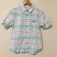 在飛比找Yahoo!奇摩拍賣優惠-夢特嬌MONTAGUT  男童短袖襯衫 140碼 二手