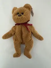 Ty Beanie Baby CURLY Bear Retired With Tags New VHTF!