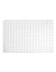 [Marlow] Fluffy Shaggy Faux Rabbit Fur Soft Pads Area Rug Large 80x120cm in White